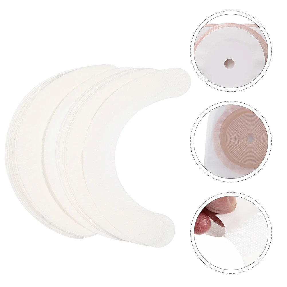 

Barrier Stoma Ostomy Strips Tape Strip Skin Colostomy Adhesive Elastic Supplies Sensitive Bagpaste Pressure Ring Seal Adapt