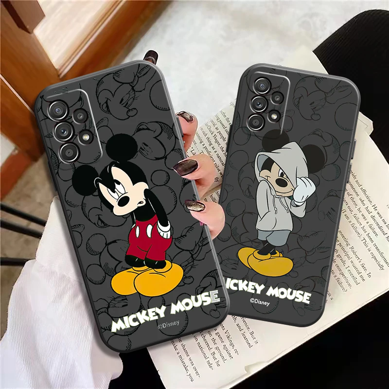 

Disney Mickey Mouse Phone Cases For Samsung Galaxy A31 A72 A52 A71 A51 5G A42 5G A20 A21 A22 4G A22 5G A20 A32 5G A11 Soft TPU