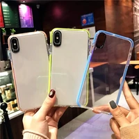 double color soft silicone case for samsung galaxy a10 a30 a40 a50 a70 s8 s9 s10 plus j2 j4 j6 j8 a7 a9 a6 a8 plus 2018 cover