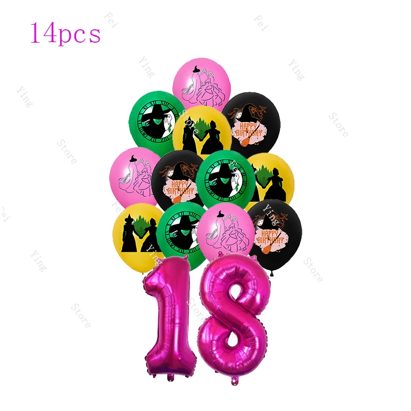 Одноразовая посуда для дня рождения цвет в ассортименте