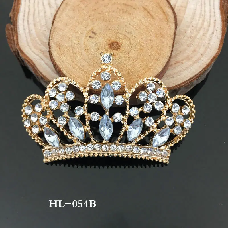 Купи 5 Pcs/Lot Alloy Rhinestone Crown Accessories Jewelry DIY Children's Crown Hair Accessories Kids Headdress Decoration Accessories за 329 рублей в магазине AliExpress