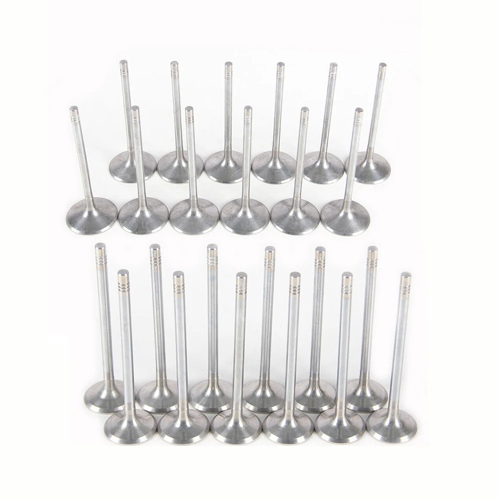 Комплект впускных и выхлопных клапанов 24 шт. подходит для M272 3 5 M273 4 7 L Gas DOHC V6 V8