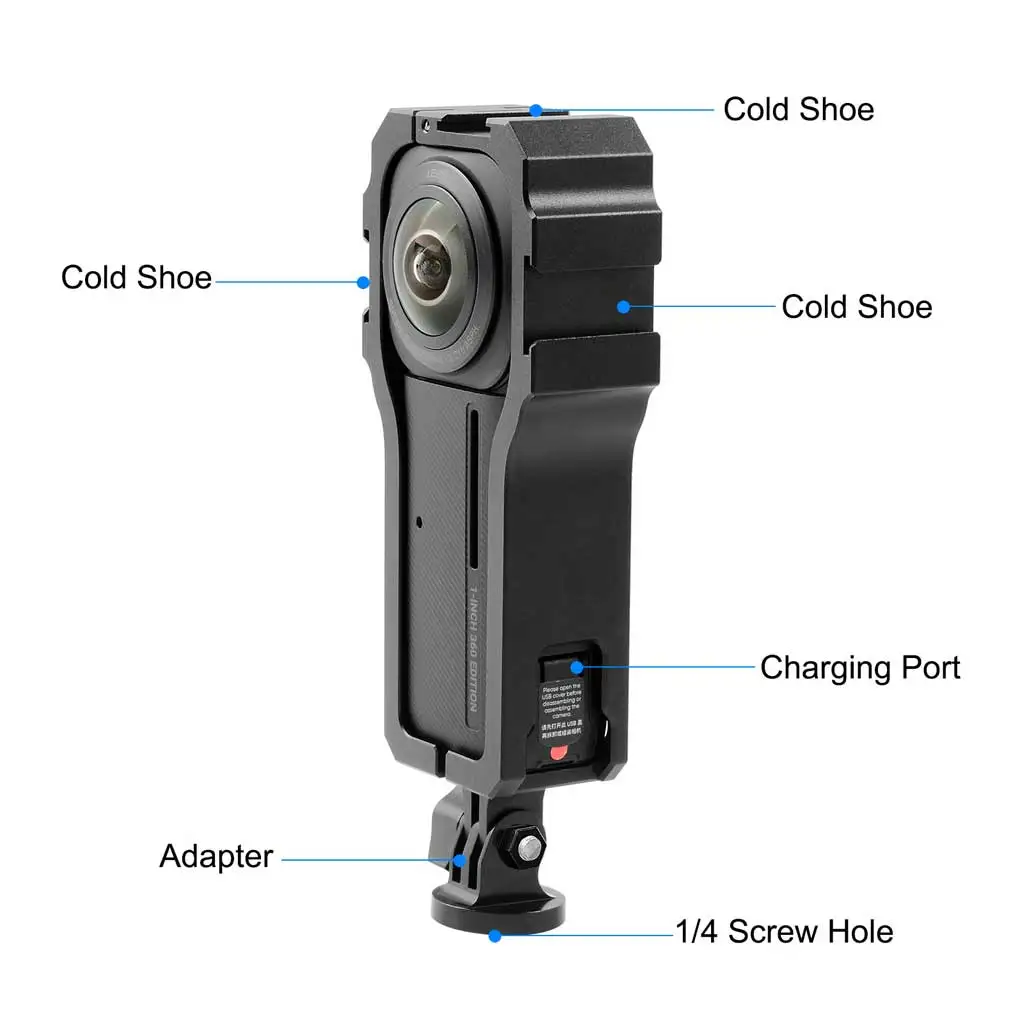 

Camera Protective Cage Rigs Housing Frame Cold Shoe Protector Replacement