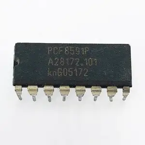 5pcs/lot PCF8591P PCF8591 DIP-16 In Stock