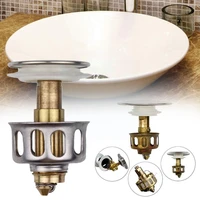 sink up drain stopper basin bathroom lavatory kitchen basin cap bounce accessories washbasin bathtub core metal plug m6l3