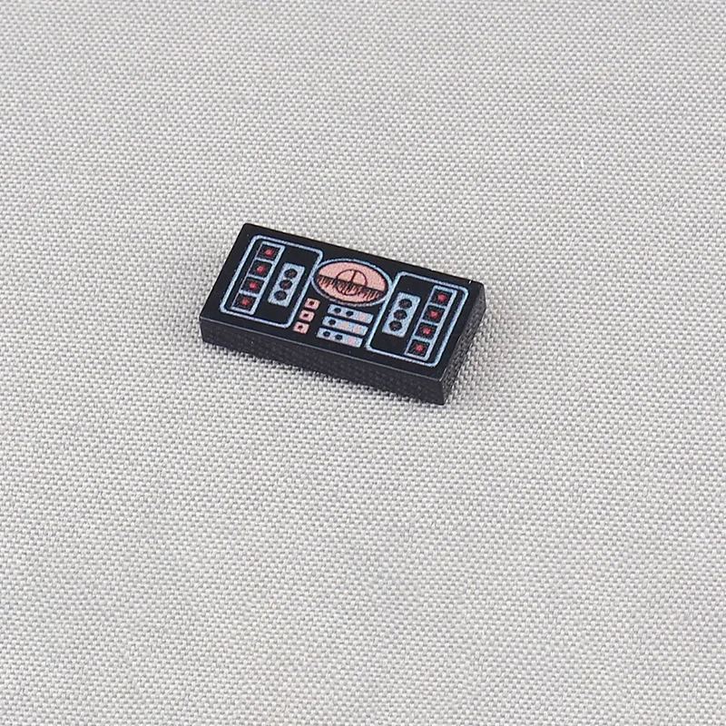 Набор из 10 деталей MOC 3069pb: Печатные блоки для сборки авиационной панели радарного прибора, кирпичики для конструктора, игрушки-подарки (art.: 3920d8e0e49d8) - 3920d8e0e49d8
