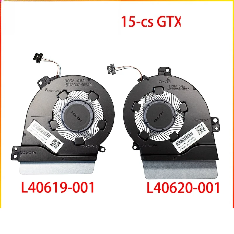 Фото Новый оригинальный вентилятор TPN-Q207 Q208 Q210 для HP Star 14-ce 15-cs 15-cw №1