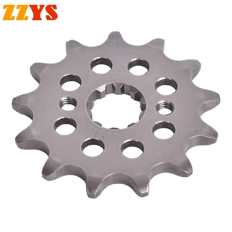 520 13T Зубная передняя звездочка звездное колесо шестерня для Suzuki Off Road GSX250 GSX250E GSX