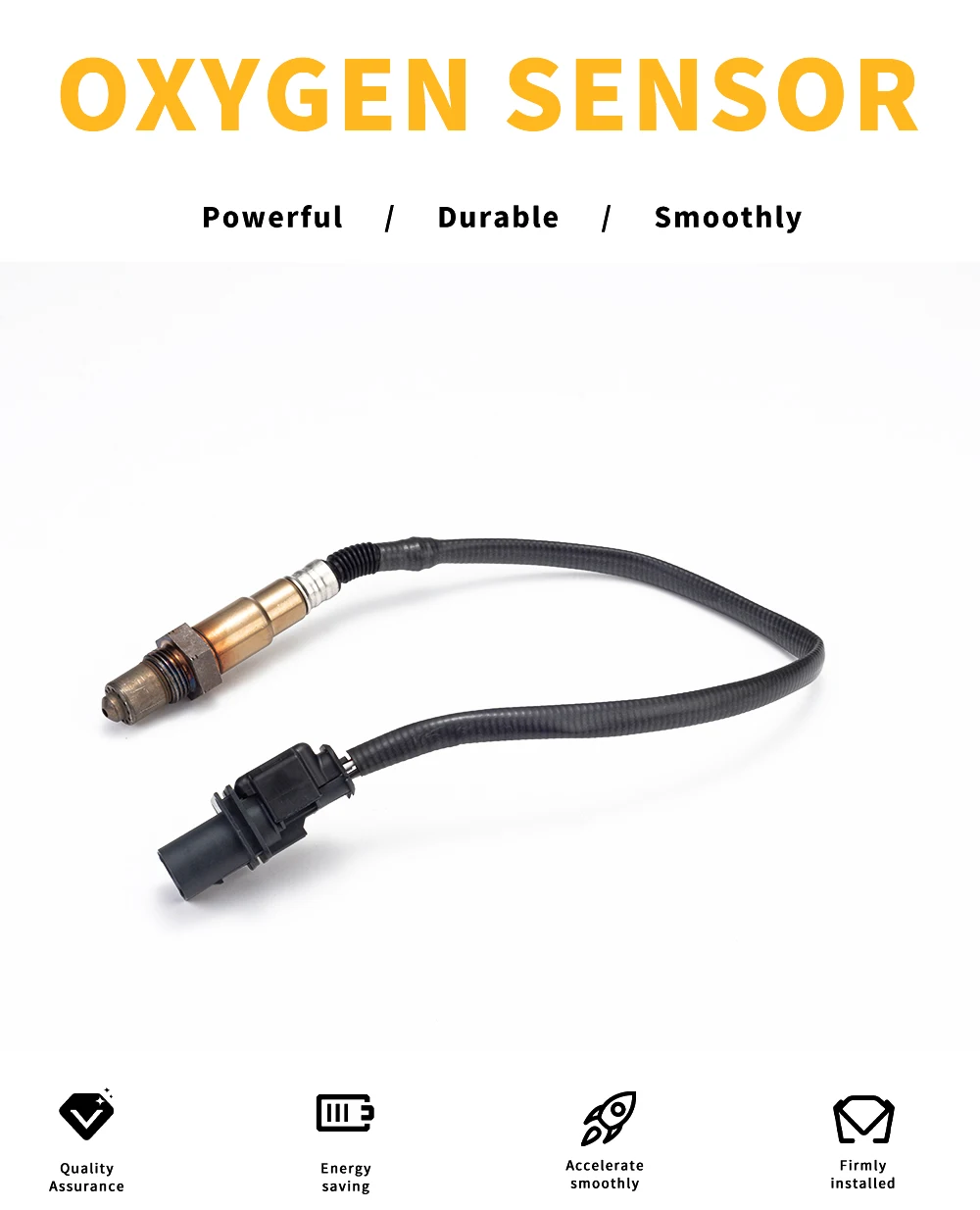 

Oxygen sensor for Hyundai [06-09 New Santa 2.7] OE: 39210-3E130 Front Oxygen Sensor