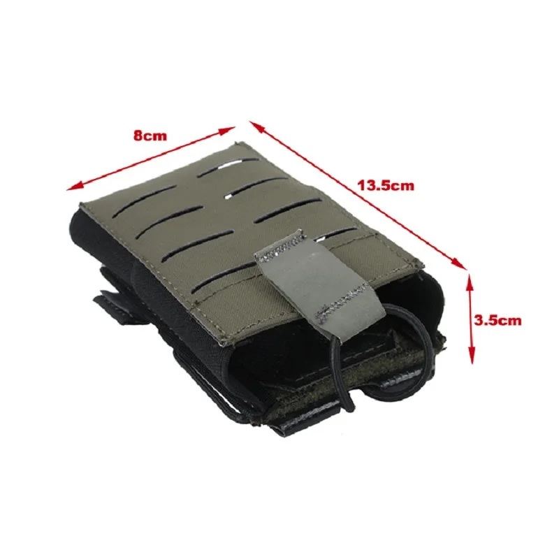 

Outdoor Tactical Interphone Storage Bag MOLLE Mount System TMC3429-RG