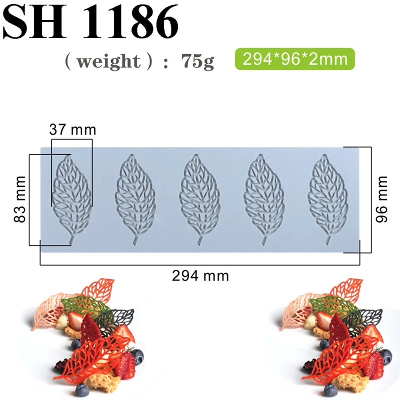 Экологичная силиконовая форма для выпечки украшения торта фирменный цвет Meibum