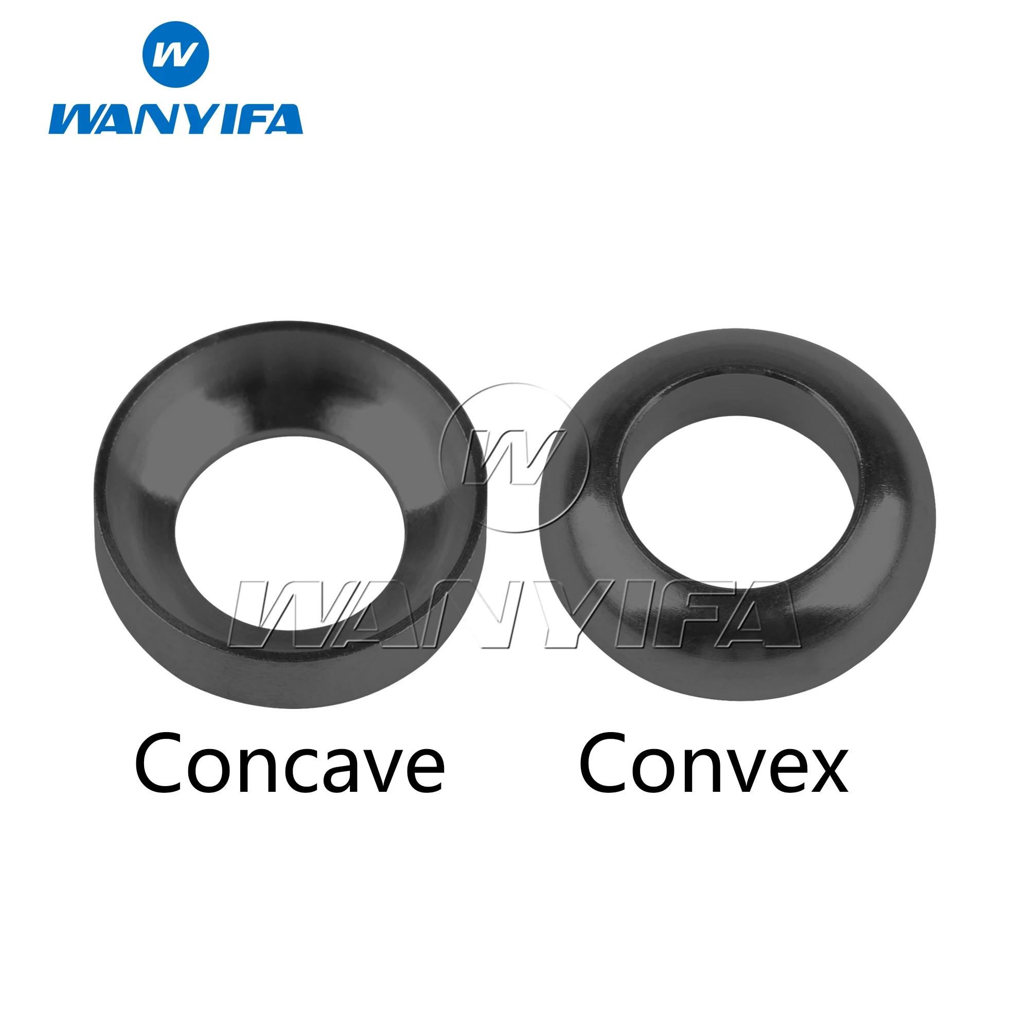 

Wanyifa M6 Титановые многоцветные болты с вогнутой шайбой и выпуклыми шайбами, упаковка из 2 шт.