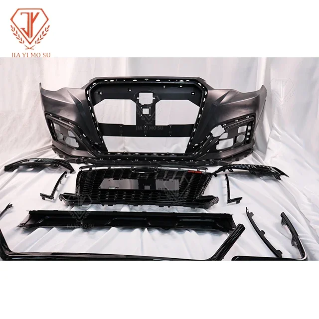Комплект кузова переднего бампера Materia аксессуары JY Factory ABS для Corolla Cross черный
