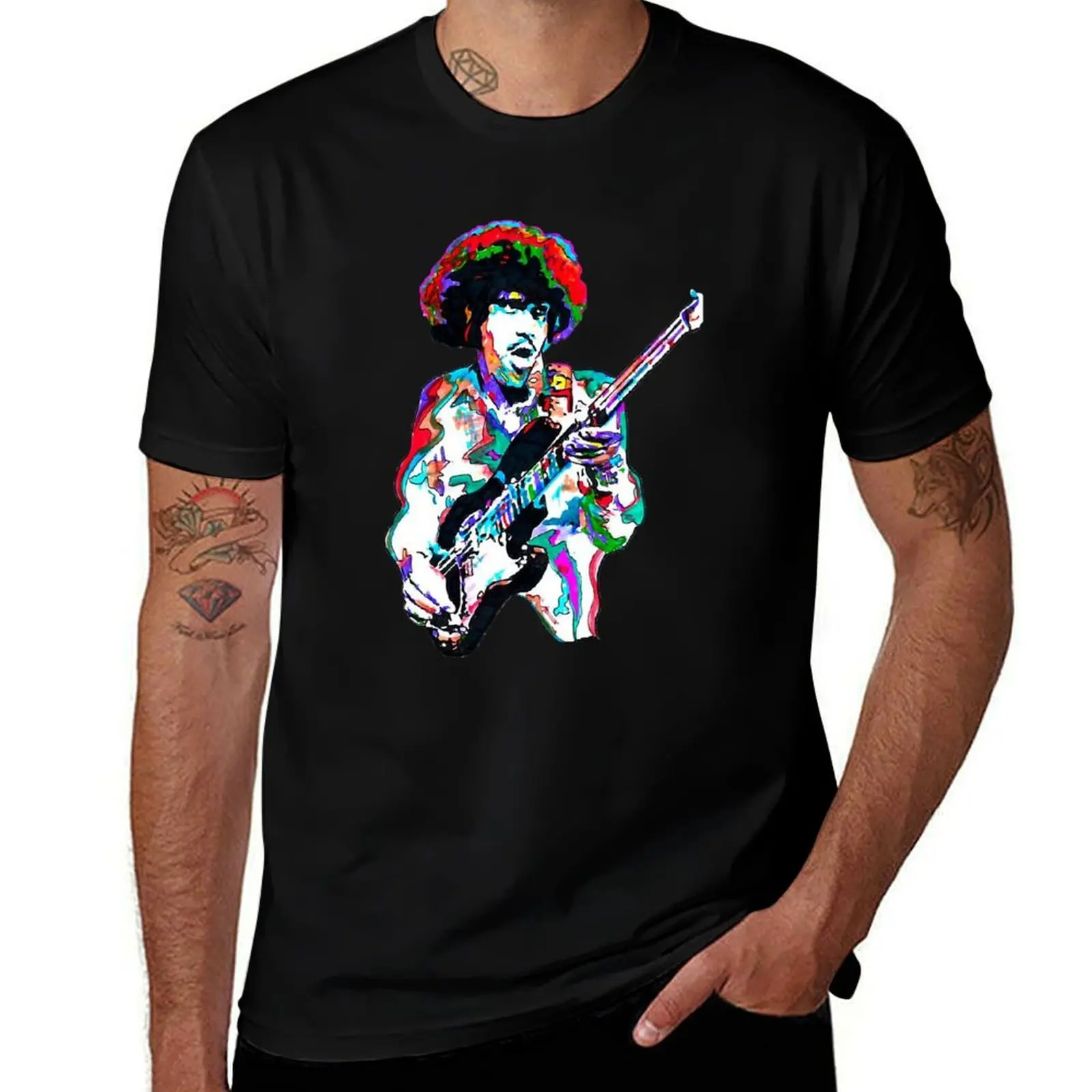 Фото Футболка Phil Lynott Lizzy Lover Poster Love You Fans, базовая однотонная хлопковая футболка с короткими рукавами №1