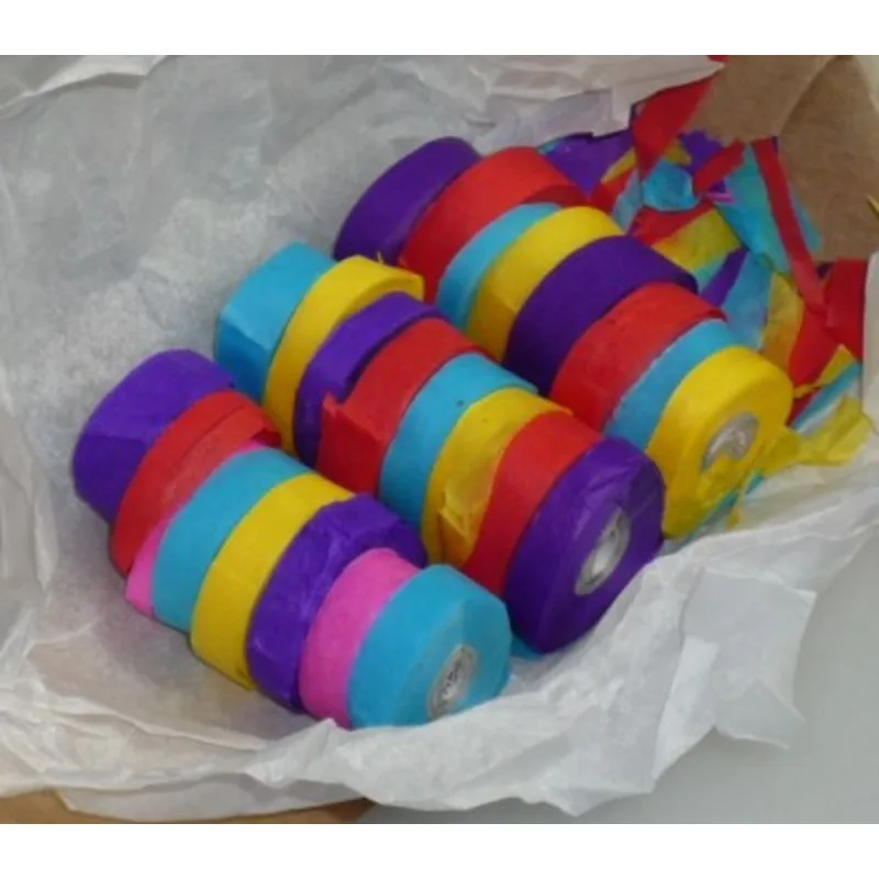 Бросать стримеры-набор из 15 (24x6 метров) бросать стримеры волшебные трюки сцену