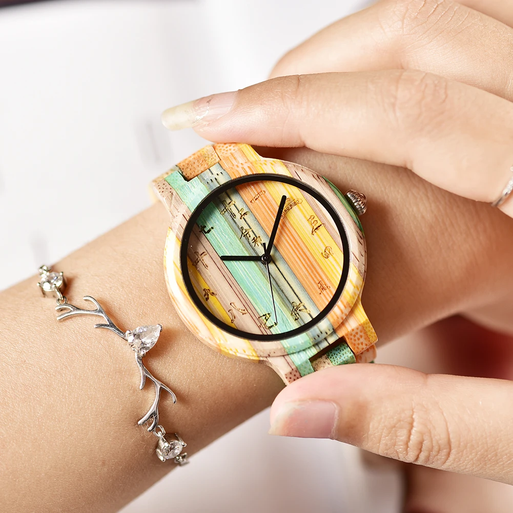 2022 Couple Watch Handmade Wooden Watch For Men Women Fashion Quartz Wristwatch Valentine's Day Gift Customize Logo