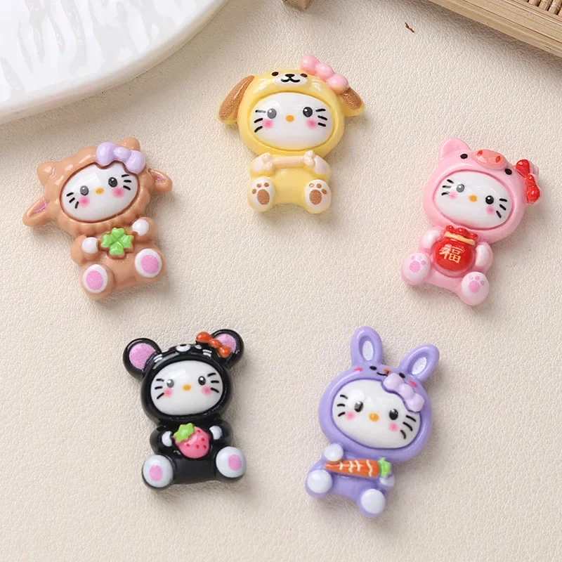 5 шт. аксессуары из смолы с героями мультфильмов сделай сам ювелирные изделия