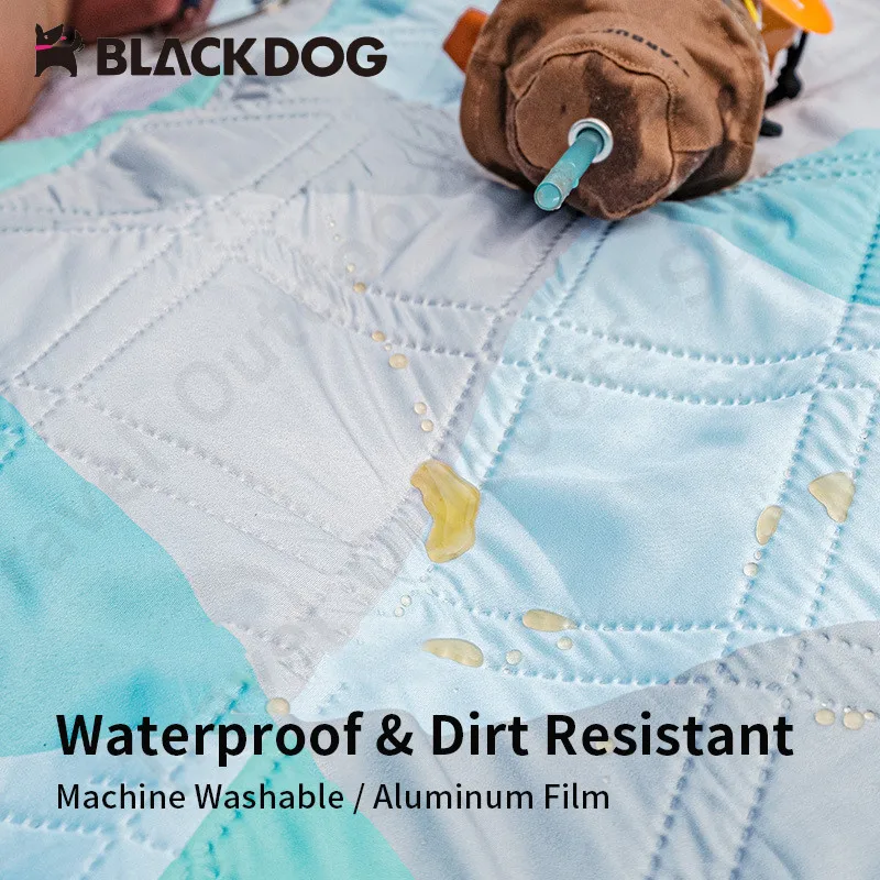 Naturehike Черная собака 2*1 5/2*2 Утолщенный водонепроницаемый садовый коврик для