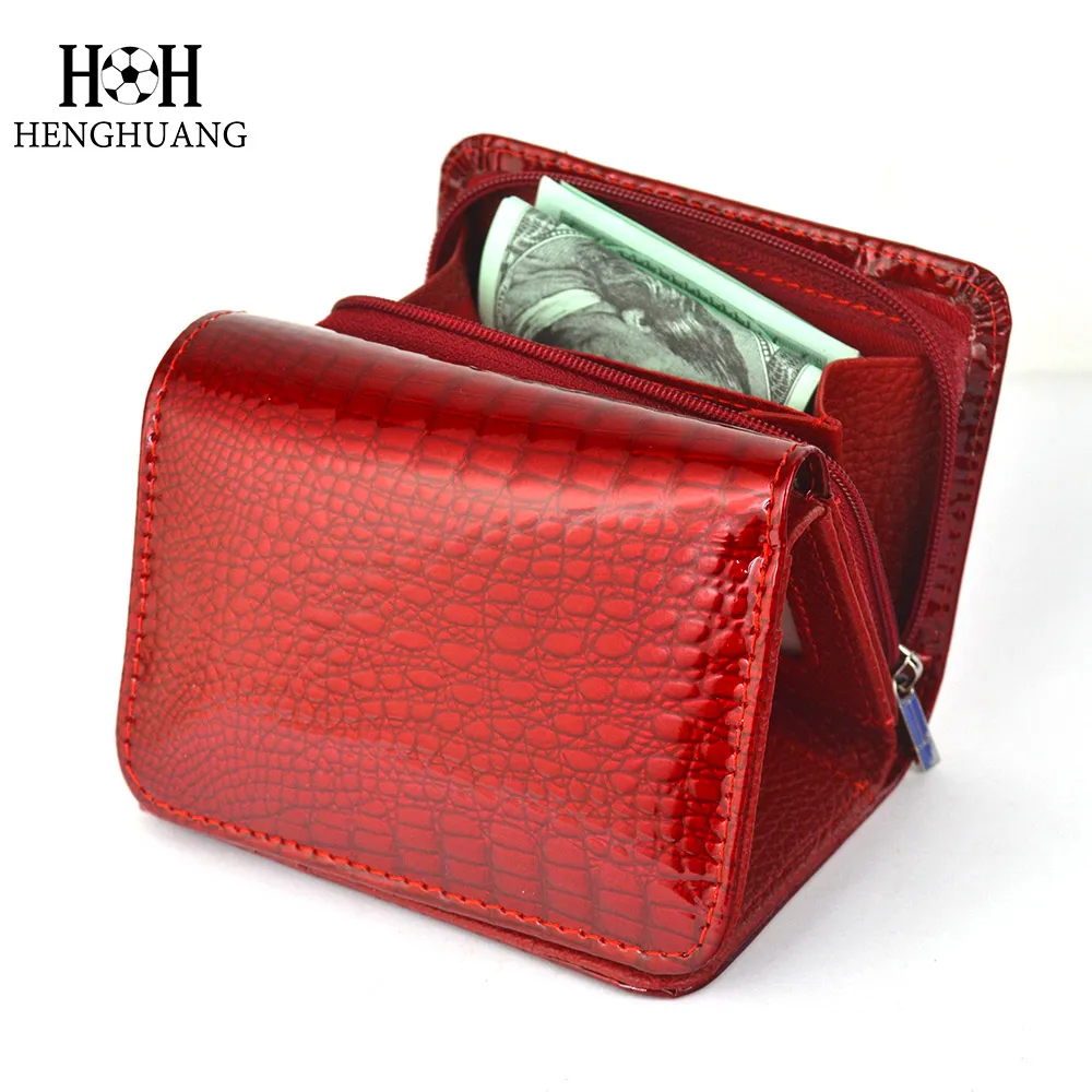 Mini Women's Wallet and Purse Genuine Leather Lady's Wallets Small Coin Purse Luxury Short Clutch Female Luxury Purses Wife Gift
