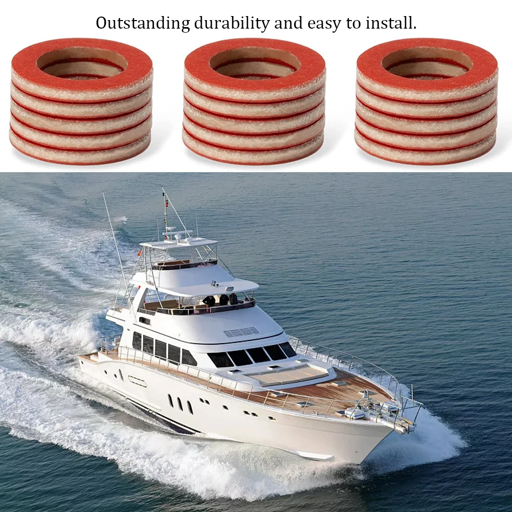 

20 Pieces Outboard Lower Unit Oil Drain Gasket Fixing Washer Circle Professional Removable Replacement Spare Part