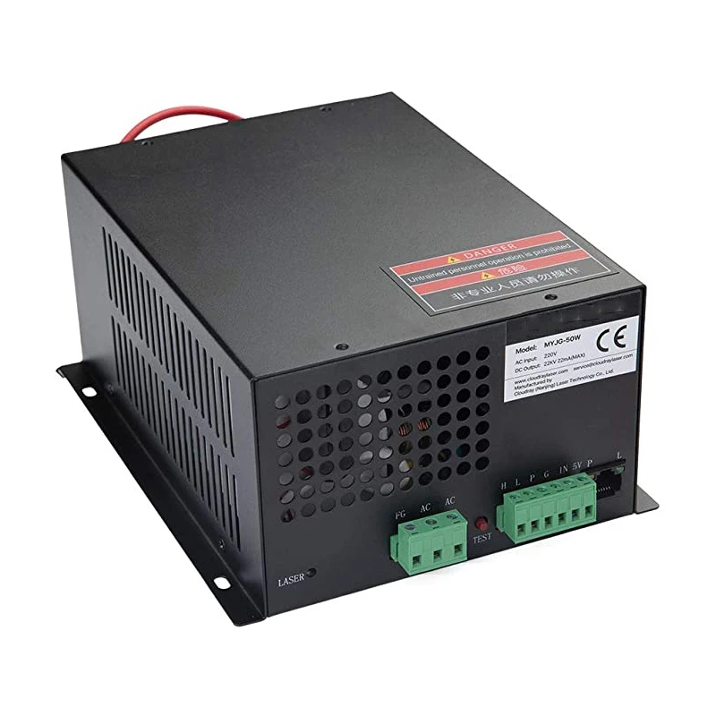 50W CO2 laser power supply 110V is suitable for carbon dioxide laser engraving and cutting machine enlarge