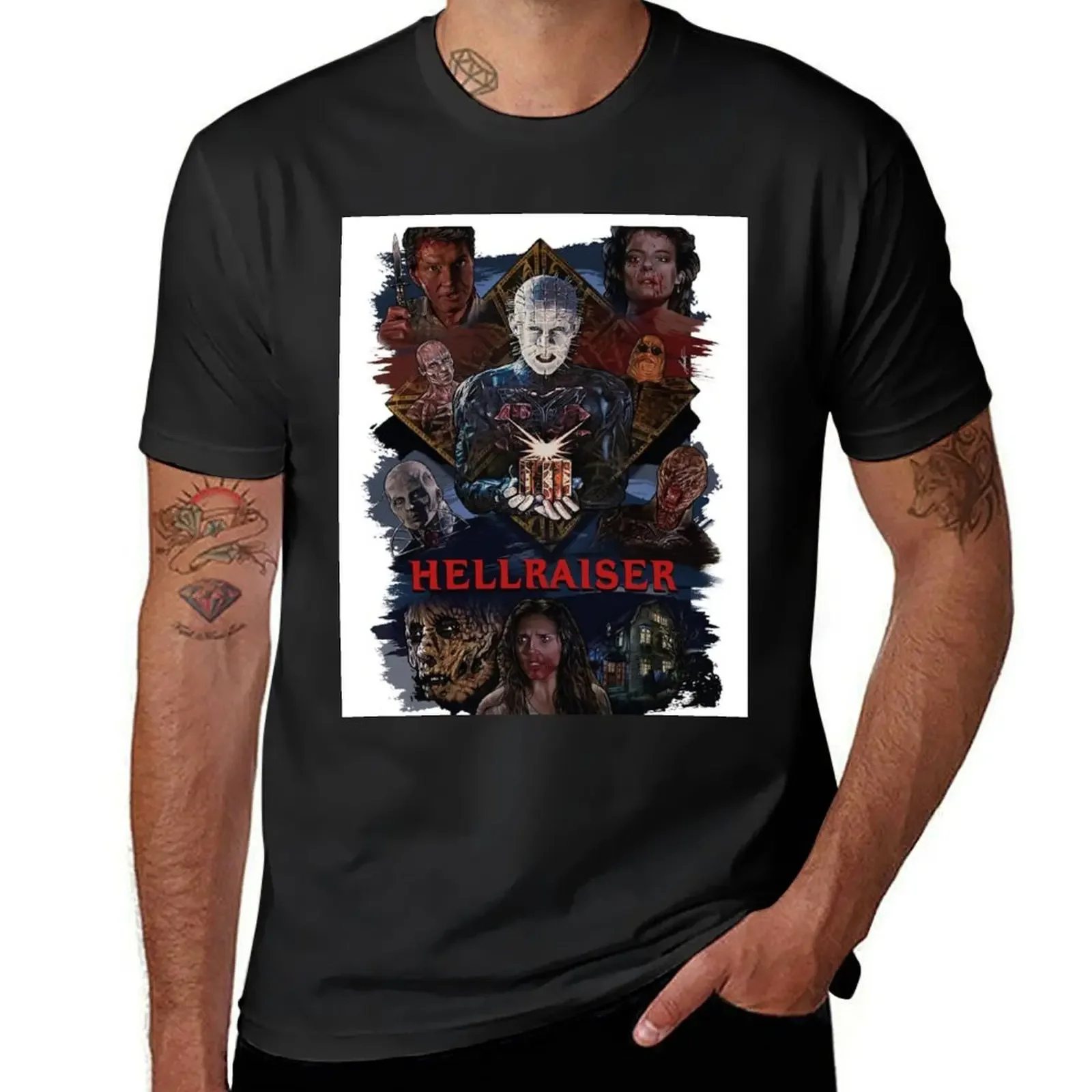 Футболка мужская с графическим принтом новая версия