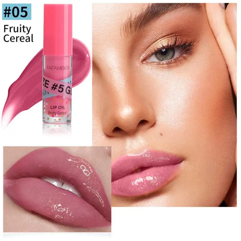 

Mirror Water Lip Gloss Water Glossy Moisturizing Plumping Lip Glaze Pearlescent Red Lip Oil Women Sexy Lipstick Primer Hydrating