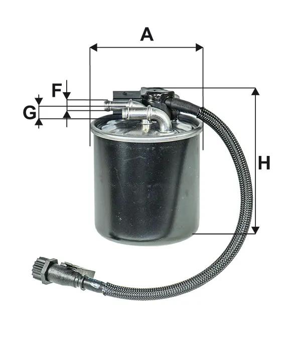 

PP840/8 для топливного фильтра X204 0915 W204 204 204 c6 ww39 10 W639 10. 10.