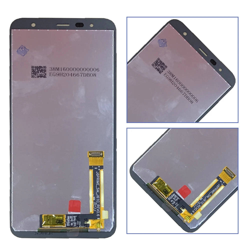 100% Протестировано OK 6 00 &quotдля Samsung Galaxy J610 SM-J610F J610FN ЖК-дисплей с сенсорным экраном