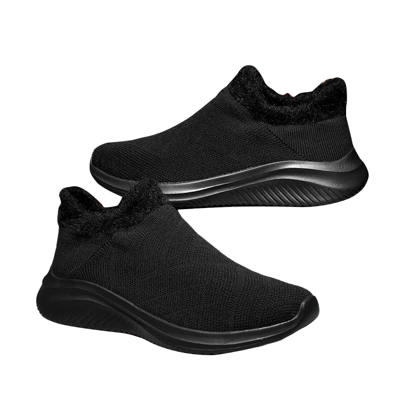 

Benboy Winter fashion casual men's and women's anti-skid warm thickened cotton shoes Running shoes