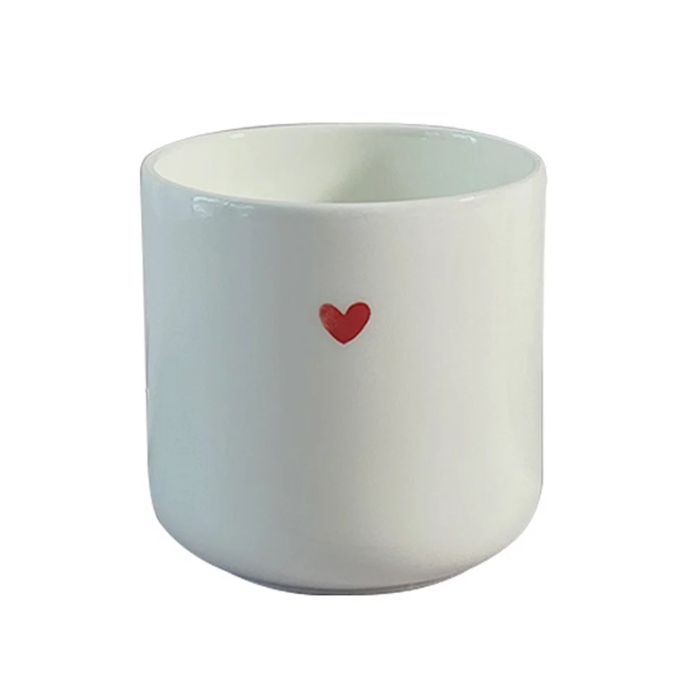 

Cup Mug Ceramic Coffee Mugs Tea Cups Water Gift Espresso Couple Cereal Porcelain Heart Cocoahot Cappuccino Pattern Tumblers