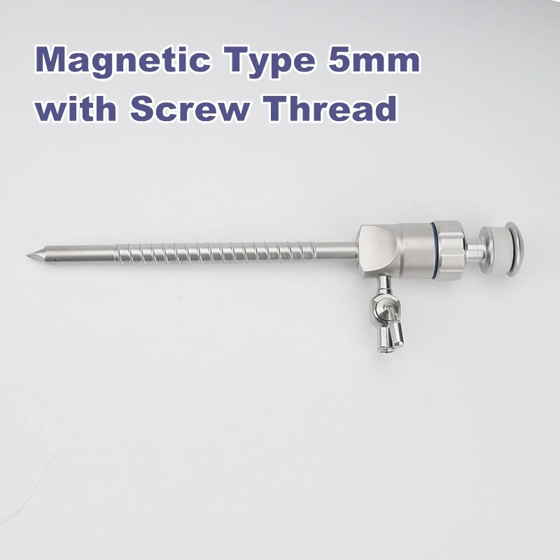 Многоразовые лапароскопические троакары магнитные 5 мм 10 мм 12 мм