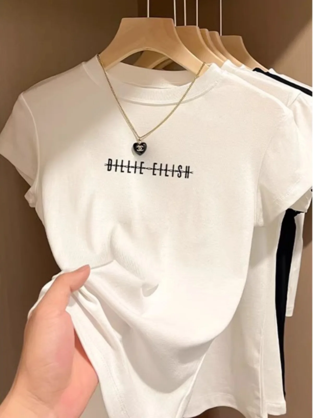 Европейские товары футболка с открытыми плечами и коротким рукавом для женщин в