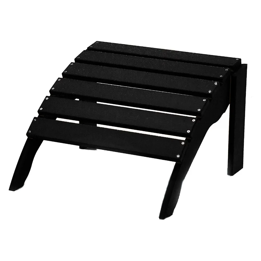 

DUROGREEN® The Adirondack Ottoman - Black