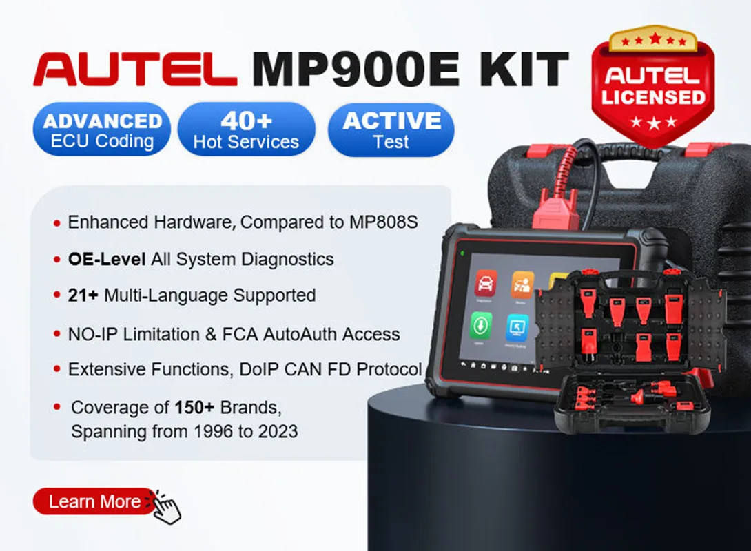 Autel Maxipro Mp900e комплект Mp900 Mp 900e OBD2 OE-уровень все системы Диагностика инструмент