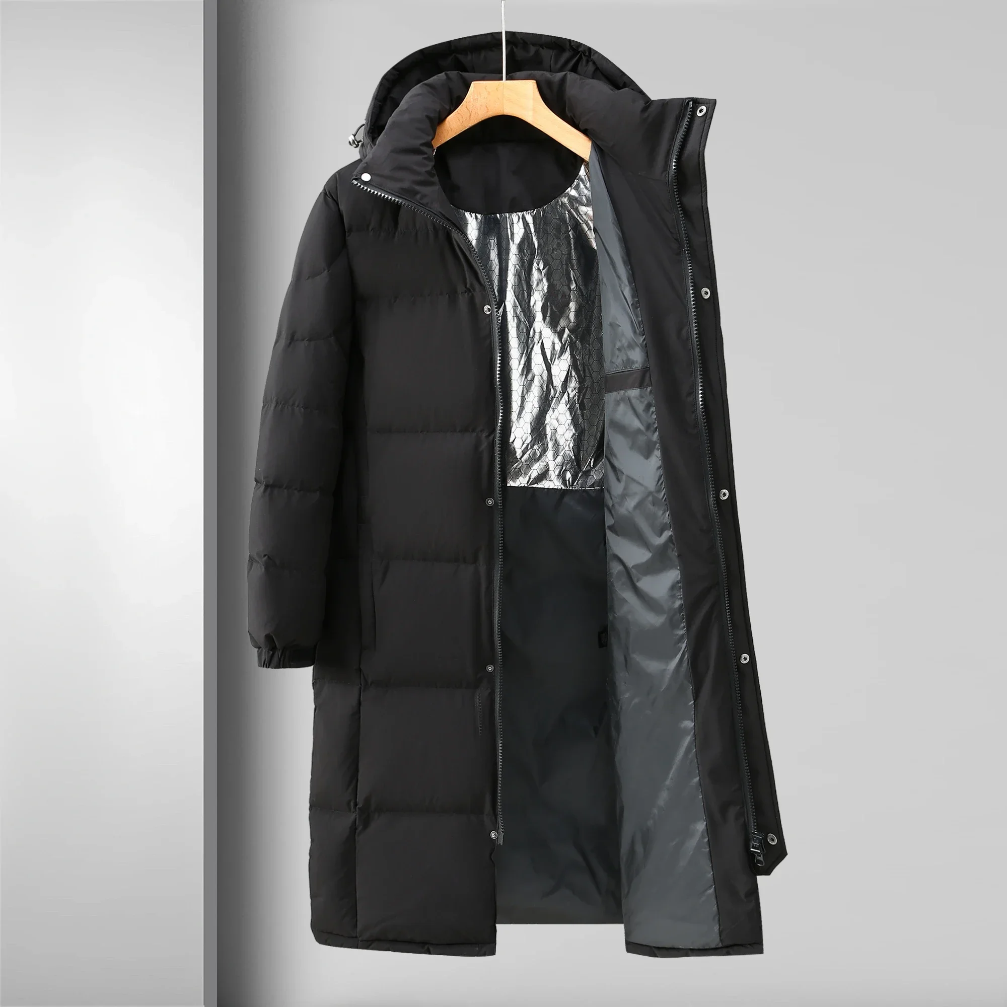 Дизайнерская одежда мужская зимняя пуховая куртка роскошные пуховики с