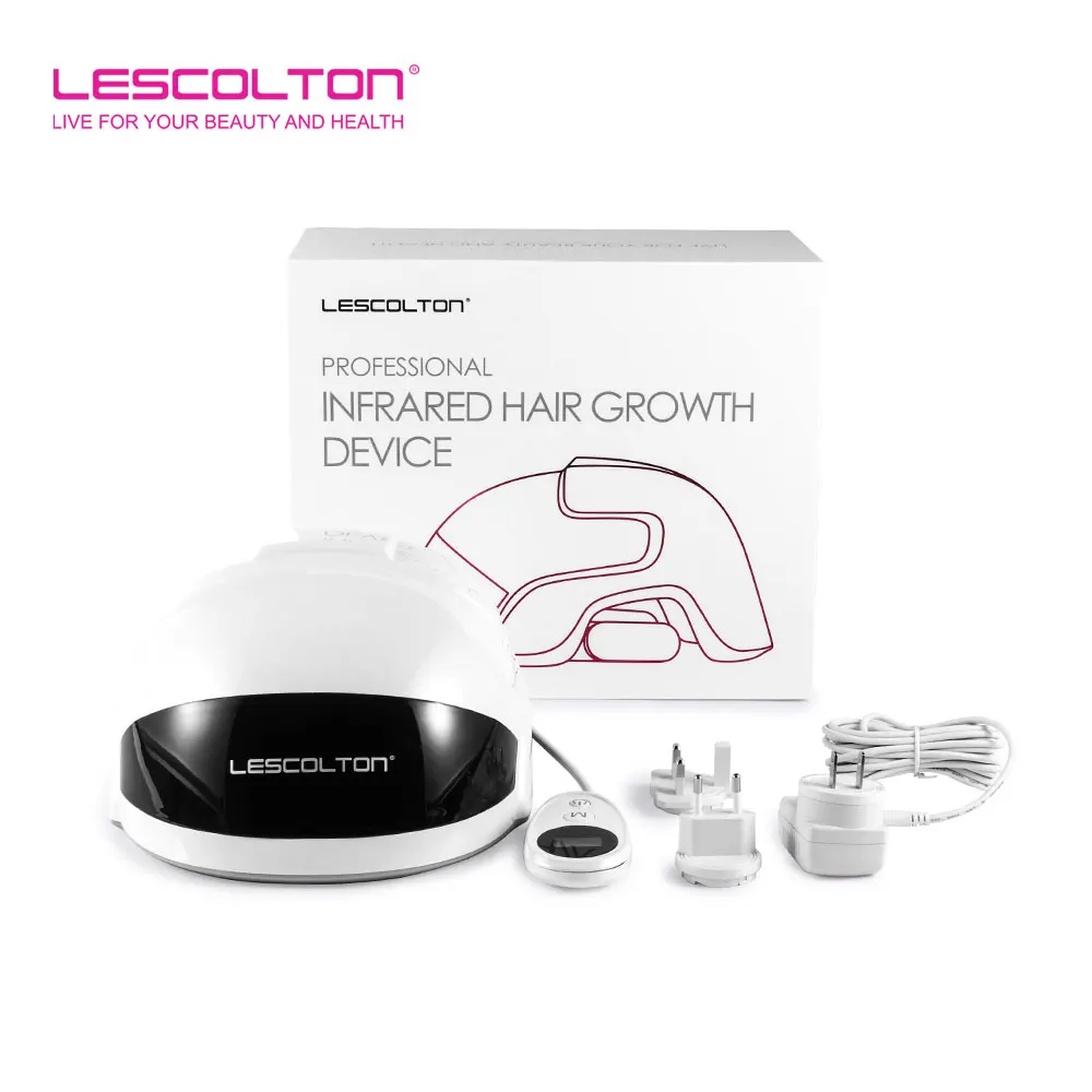 Шлем для роста волос LESCOLTON Лазерная шапка с инфракрассветильник Одом прибор