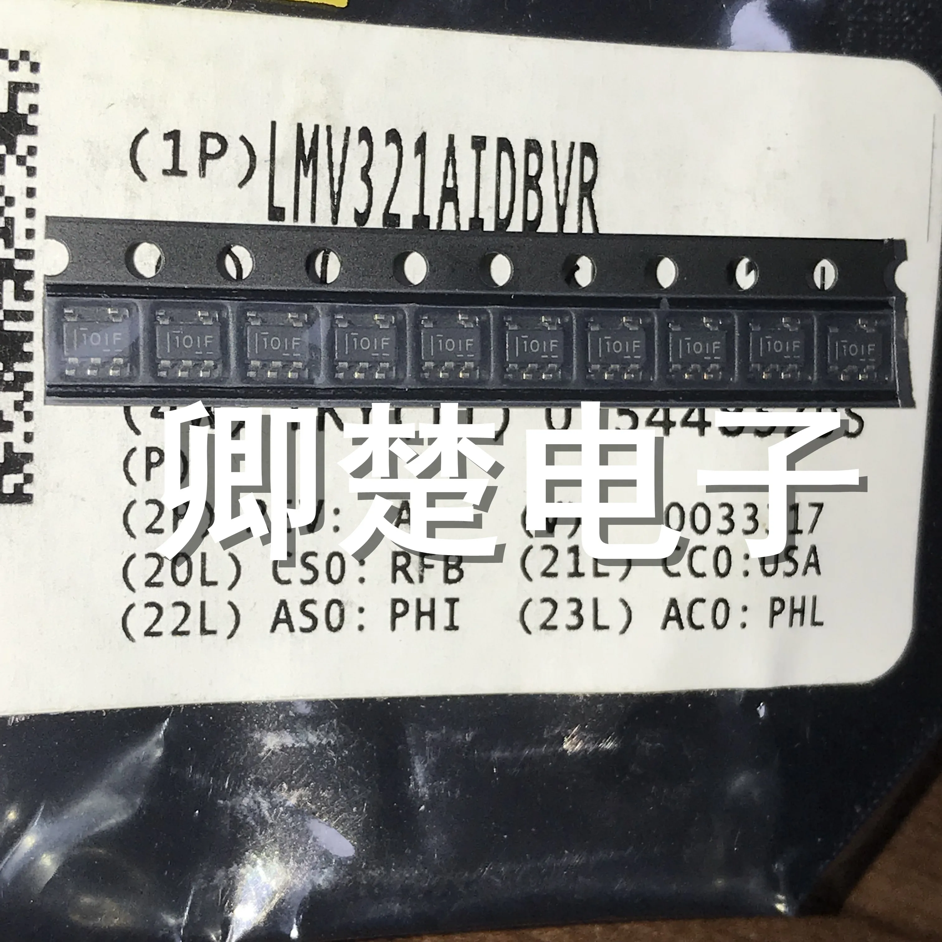 

30pcs original new LMV321AIDBVR 101F SOT23-55.5V chip