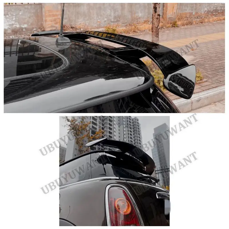 Фото Для BMW Mini Cooper 2006-2013 R50 R53 R56 Ver.2.11/2.12: Автомобильный задний спойлер (накладка на багажник) из ABS-пластика, 1 шт., для стайлинга автомобиля №5
