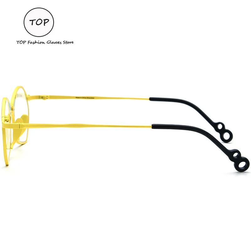 Цветные сверхлегкие титановые очки для близорукости оправа мужских и женских