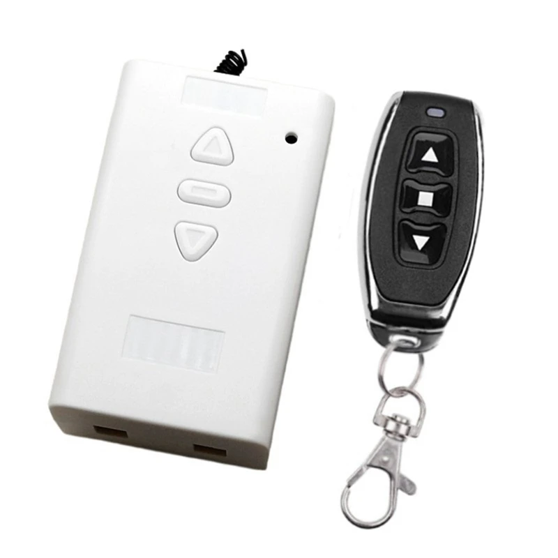 

AC/DC 12V 24V 36V Motor Manual Controller Motor Remote Control Switch Forwards Reverse Up Down Stop With Limit Switch