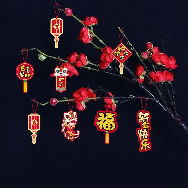 

Chinese New Year Decorations 2022 Tiger 12pcs/pack Lunar New Year Decorations Red Envelope Chinese Spring Festival Decoration