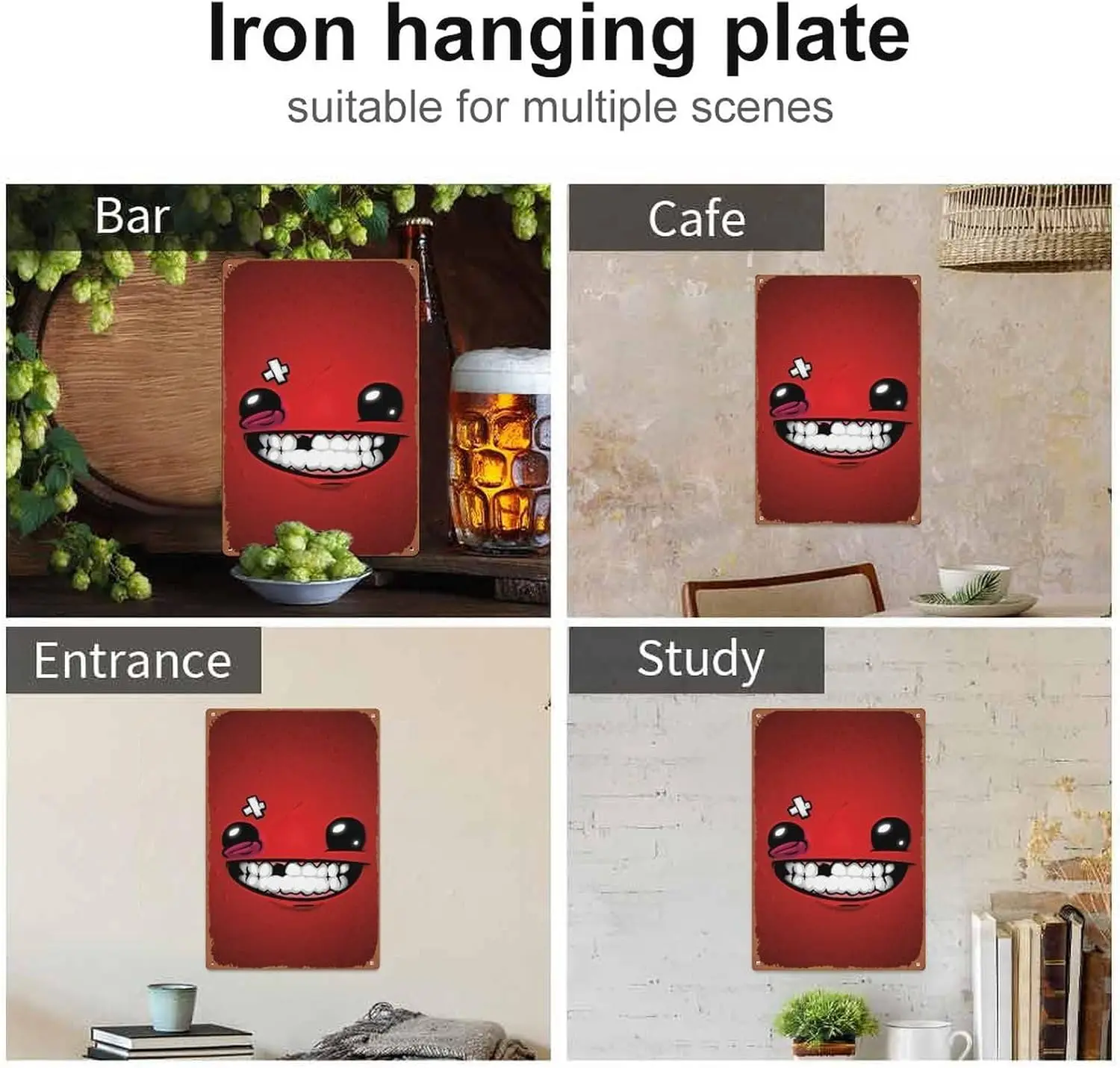 Fce Super Met Boy! Плакат Fn Gme Metl Sgn Tn в стиле ретро декор для дома улицы гота бродяги клуба