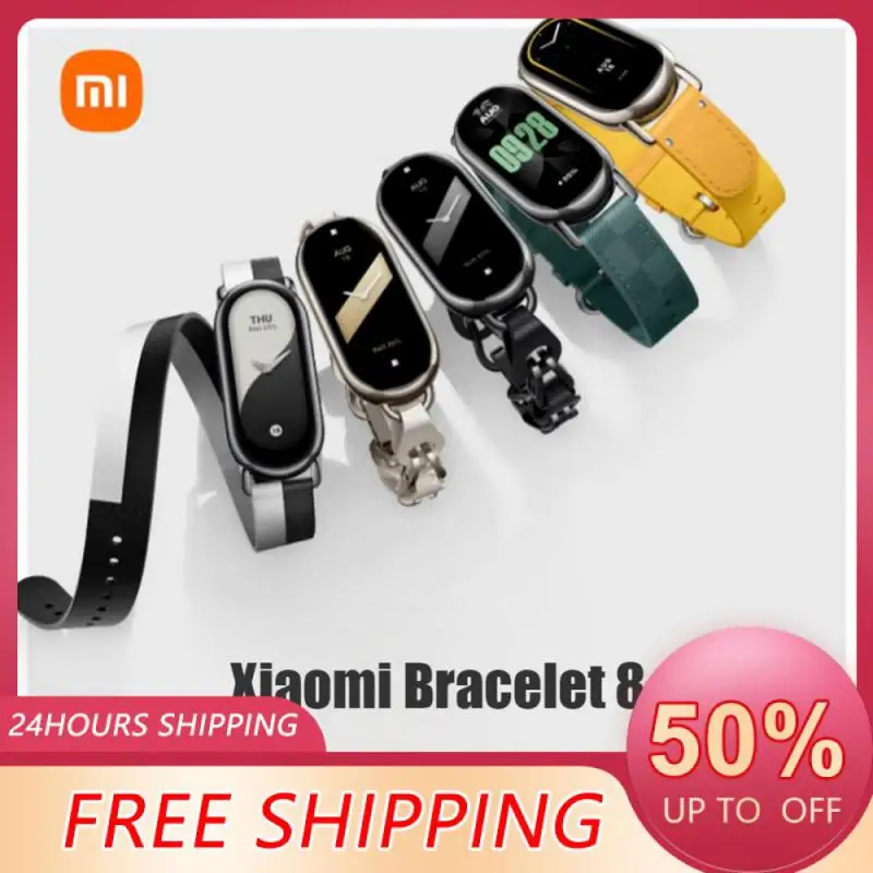 

Xiaomi Mi Band 8 Wristband miband 8 Bracelet Fitness Miband8 Fitness Traker Heart Rate Monitor Xiaomi Smart Band