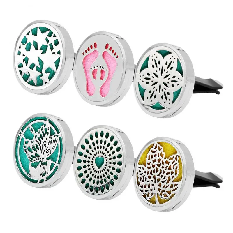 

Car air freshener Auto Outlet Solid Fragrance Clip Car Air Vent Essential Oil Diffuse Car Interior Accessories