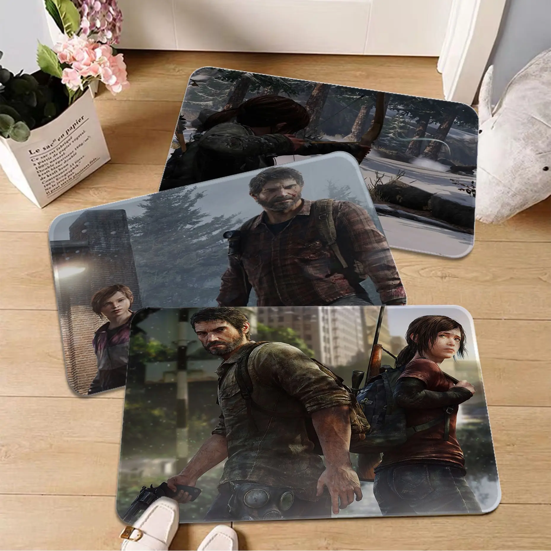 

The Last Of Us Floor Carpet Non-Slip Laundry Room Mat Laundry Decor Balcony Child Living Room Doormat Area Rug