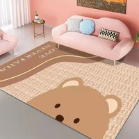 household machine washable carpet childrens carpet floor mat living room nordic bedroom childrens cartoon crawling pad