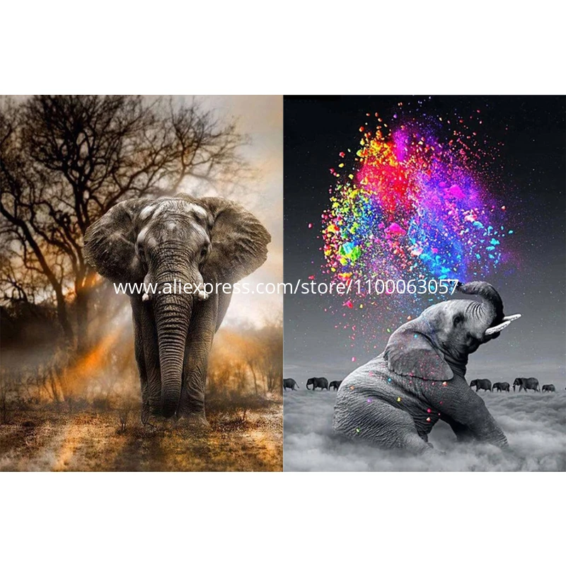 

ROAMILY,Diamond Painting Elephant,Animals,DIY Cross Stitch Diamond Embroidery,Elephants,Sale,Fashion Wall