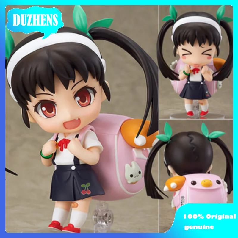

100% Original:Bakemonogatari Hachikuji Mayoi Q version figma PVC Action Figure Anime Figure Model Toys Figure Doll Gift