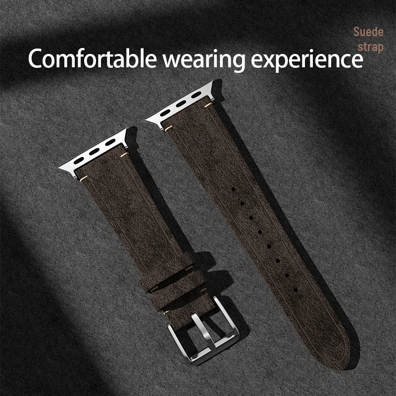 

Leather Watch Strap For Apple watch 20mm watch strap for Apple Watch series 7 watch strap for apple watch series 6